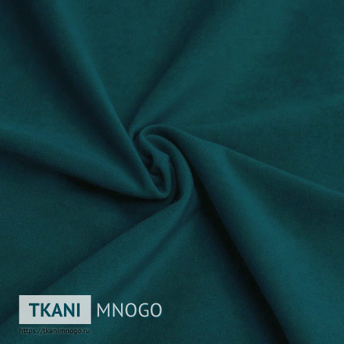 Фото материала велюра “31” (однотонный зеленый)