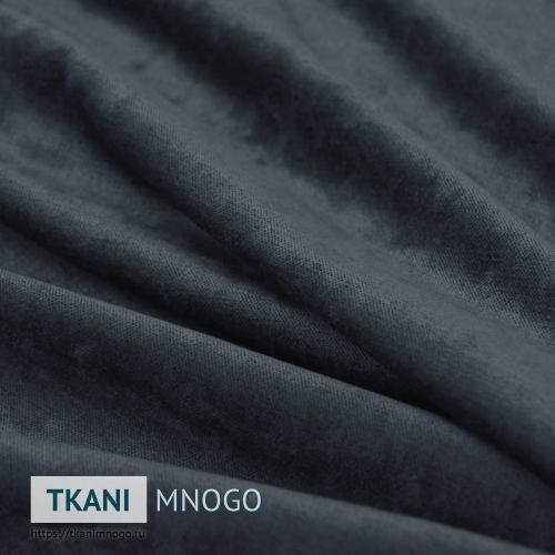 Фото фактуры велюра “6” (однотонный серый)