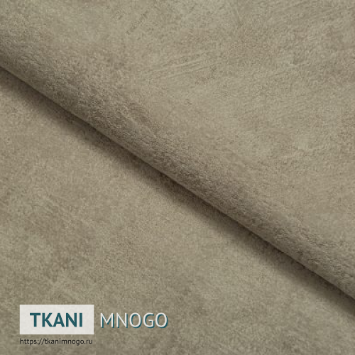 Фото материала велюра “12” (однотонный бежевый)