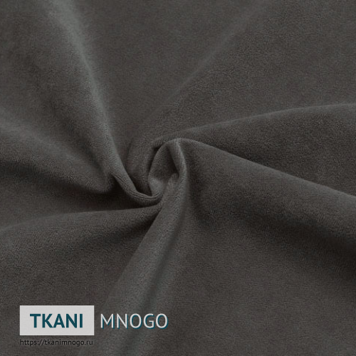 Фото материала велюра “36” (однотонный серый, фиолетовый)