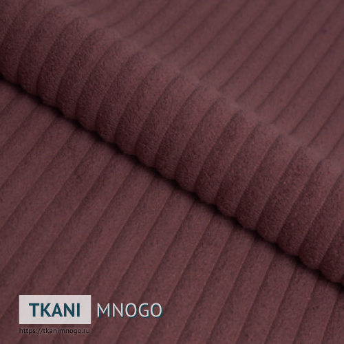 Фото материала велюра “62” (однотонный, полоса розовый)