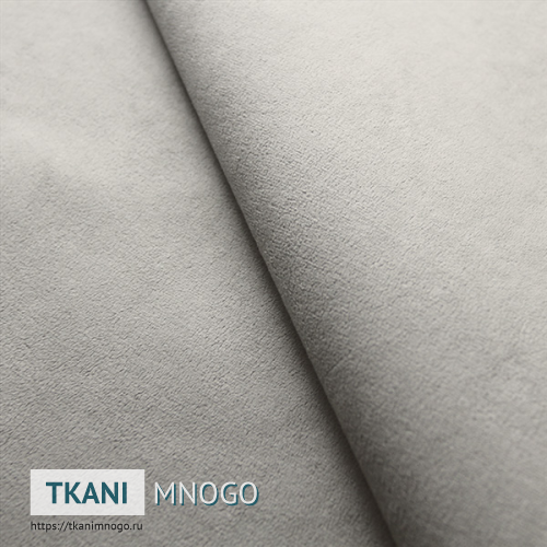 Фото обивки велюра “RS-11” (однотонный белый)