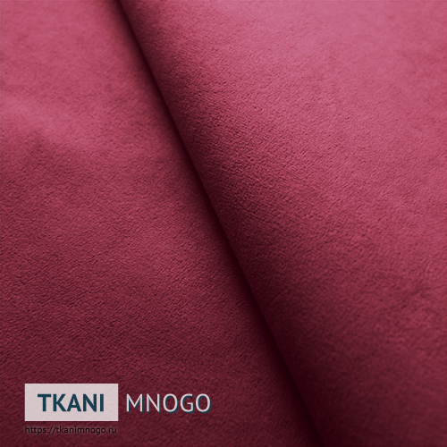 Фото ткани велюра “RS-37” (однотонный розовый)