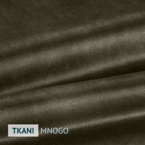 Фото фактуры велюра “017” (однотонный коричневый)