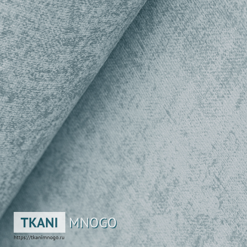 Фото обивки велюра “14” (узор голубой)